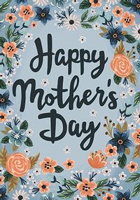 Flowery Mothers Day Card