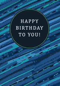 Tap to view Happy Birthday Blue Card
