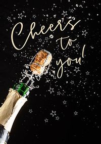 Tap to view Cheers To You Bubbles Card