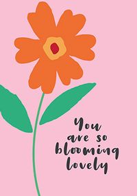 So Blooming Lovely Card