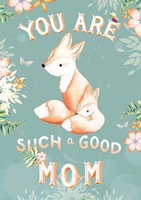 Tap to view Mom Foxes Mother's Day Card
