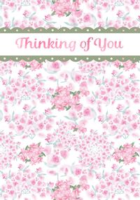 Tap to view Floral Pattern Thinking of You Card