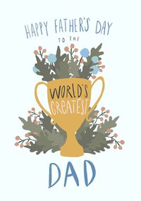 Tap to view World's Greatest Dad Father's Day Card