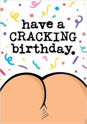 Cracking Birthday Funny Card