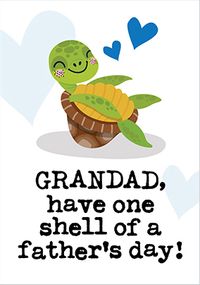 Tap to view Grandpa Have One Shell of a Father's Day Card
