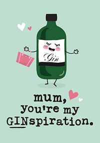 Tap to view Gin-spiration Mothers Day Card