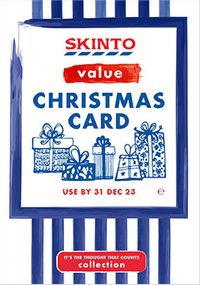 Value Christmas Card