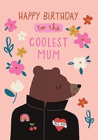 Cool Mum Birthday Card