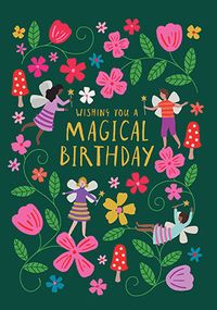Wishing You A Magical Birthday Card