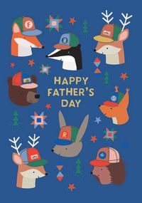 Tap to view Happy Father's Day Animals Card