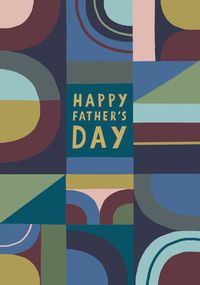 Tap to view Shapes Father's Day Card