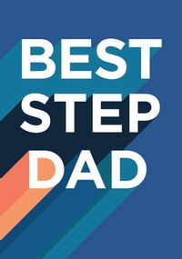 Best Step Dad Father's Day Card