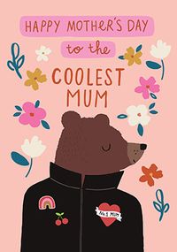 Tap to view Coolest Mum Bear Mother's Day Card