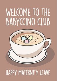Tap to view Babyccino Cup New Baby Card