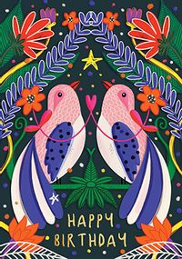 Tap to view Happy Birthday Birds Card