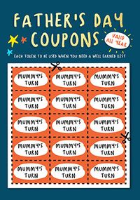 Tap to view Father's Day Coupons Card