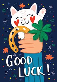 Tap to view Lucky Stars Good Luck Card