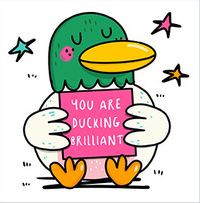 Tap to view Ducking Brilliant Thinking of You Card