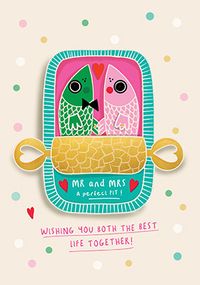 Tap to view Mr & Mrs Best Life Wedding Card