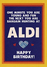 Young And Fun Spoof Birthday Card