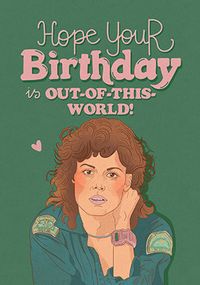 Out of this World Spoof Birthday Card