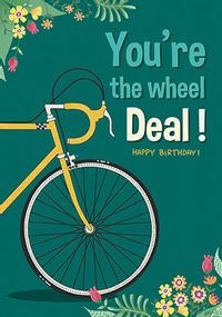 Tap to view The Wheel Deal Birthday Card
