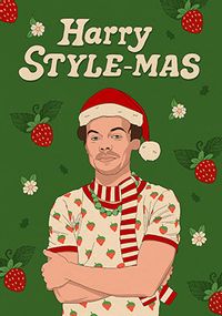 Tap to view A Harry Style-mas Christmas Card