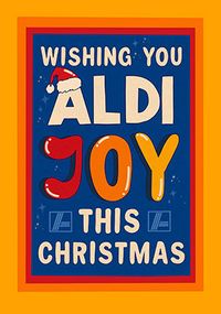 Wishing you shopping Joy Christmas Card
