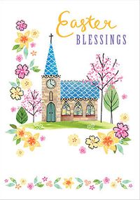Tap to view Church Easter Blessings Card