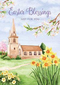 Tap to view Easter Blessing for You Church Card