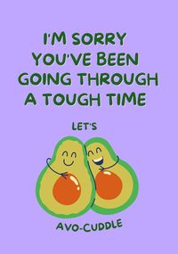 Tap to view Avo-cuddle Thinking of You Card