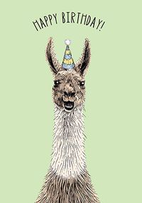 Tap to view LLama Birthday Card