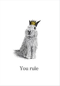 Tap to view You Rule Thinking of You Card