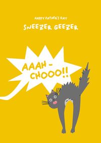 Tap to view Sweezer Geezer Father's Day Card