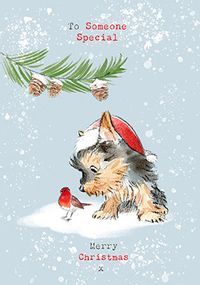 Someone Special Illustrated Christmas Card