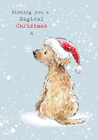 Magical Cute Illustrated Christmas Card