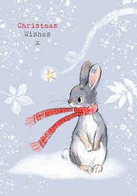 Tap to view Christmas Wishes Cute Illustrated Christmas Card