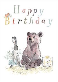 Tap to view Happy Birthday Cute Illustrated Card