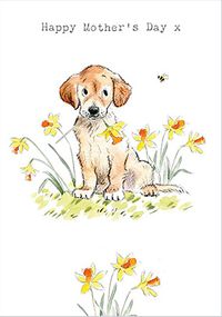 Tap to view Happy Mother's Day Dog and Daffodils Card