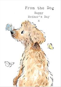 From the Dog Cute Mother's Day Card