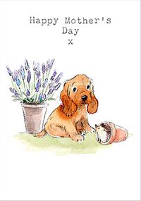 Tap to view Happy Mother's Day Cute Puppy Card