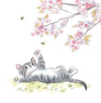Grey Kitten Card