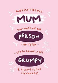 Tap to view The Person I am Mothers Day Card
