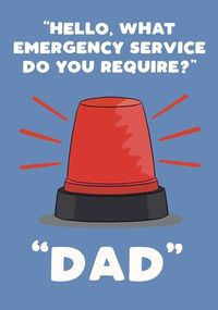 Tap to view Require Dad Father's Day Card