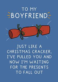 Tap to view Boyfriend Christmas Cracker Card