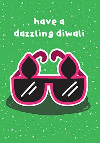 Dazzling Diwali Card