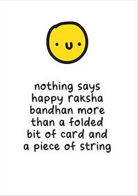 Tap to view Folded Card Rakhi Card