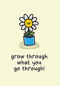 Tap to view Grow What You Go Through Card