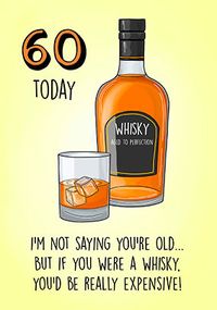 Tap to view 60th if You Were a Whisky Birthday Card