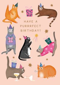 Tap to view Have a Purrrfect Birthday Card
